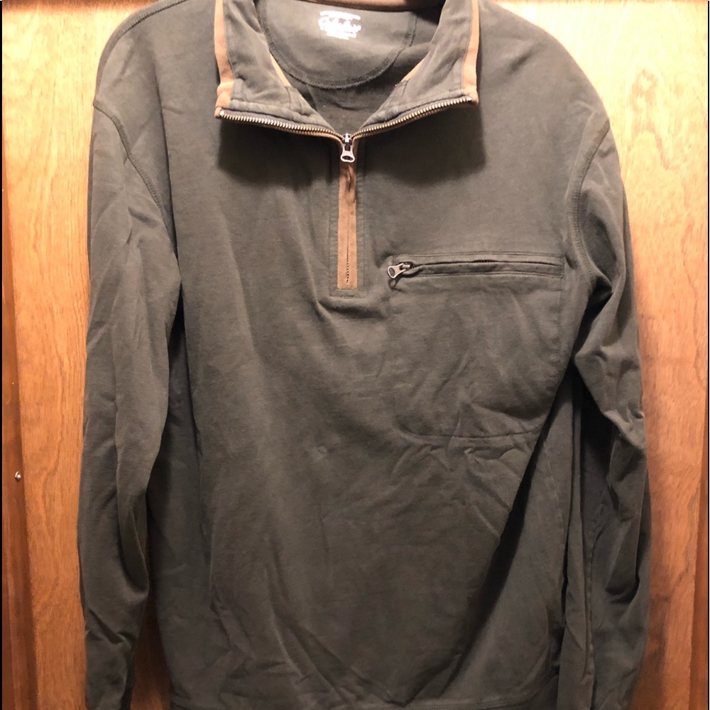 CABELA’S SWEATSHIRT GREEN LARGE EUC